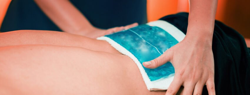 Ice Massage Therapy for Back Pain